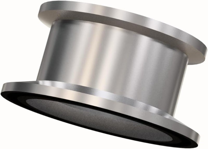 BROWNIAN MOTION TECHNOLOGY 2" Sanitary tri-clamp to KF40 NW40 Flange Stainless Steel 304 Adapter (2" TC to KF40, 1PC) - Image 5